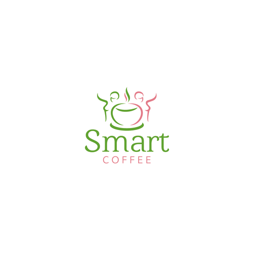 Weight loss logo with the title 'Logo concept for Smart Coffee product that will be used for weight loss.'