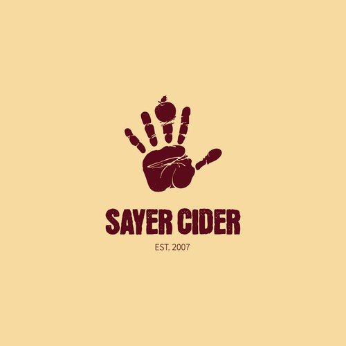 Cider logo with the title 'Sayer CIder'