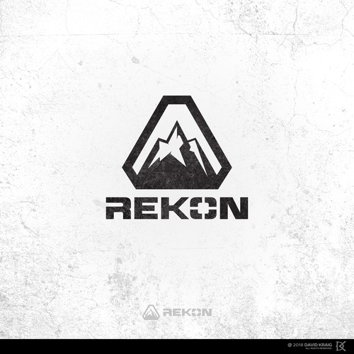 Crosshair logo with the title 'REKON'