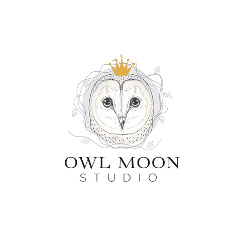 Whimsical logo with the title 'Whimsical Art studio logo'