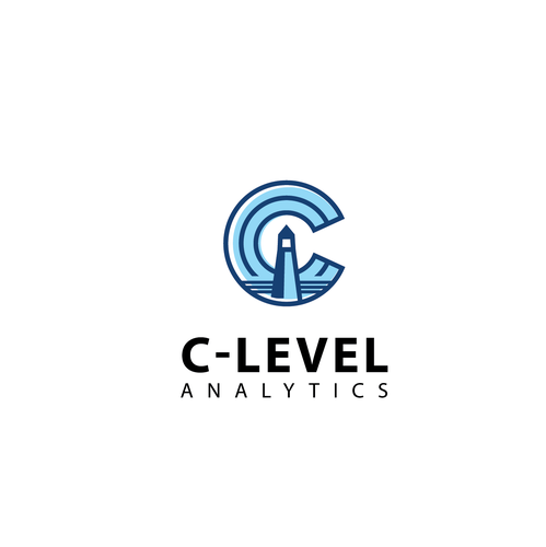 Line art logo with the title 'Logo design'