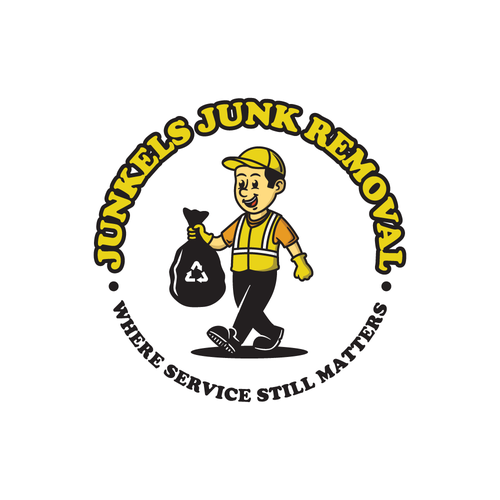 Junk design with the title 'Retro logo for Junkels Junk Removal'