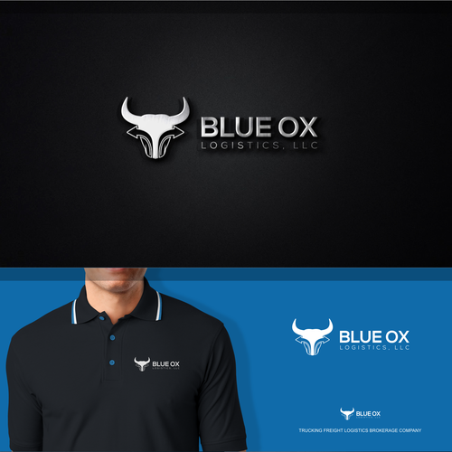 Broker logo with the title 'Proposal logo for  Blue Ox Logistics'