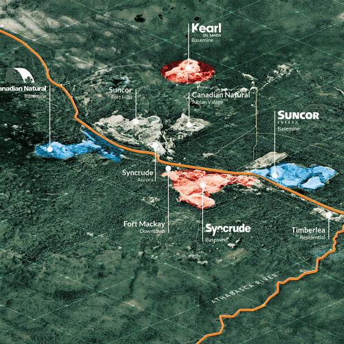Tag design with the title '3D Location Map'