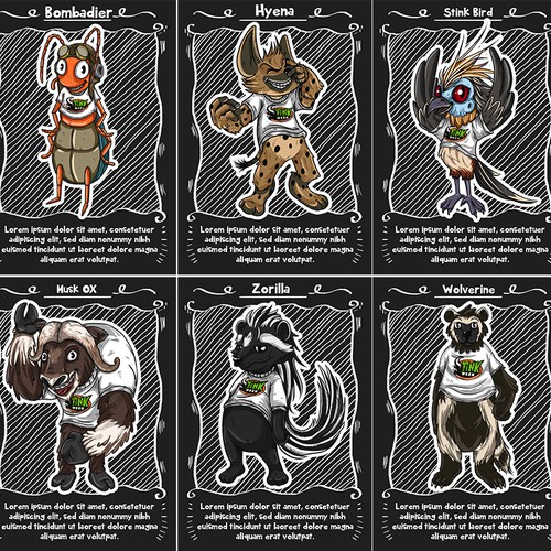 115+ Animal Character Art Ideas 2023 - Custom Animal Character Artwork &  Inspiration | 99designs