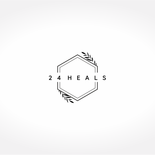 Salon design with the title '24 Heals'