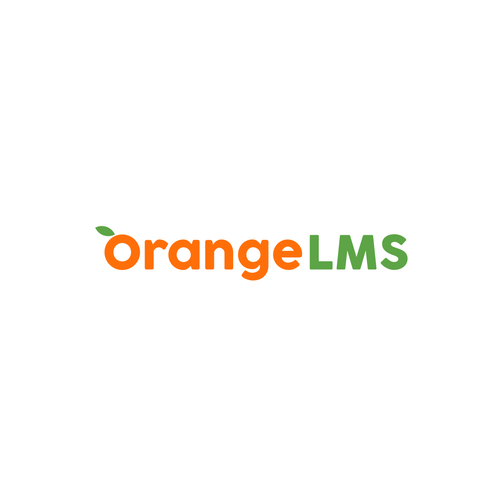 圆形logo，标题为“橙色是新的黑色”。OrangeLMS”