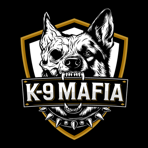 K9 logo with the title 'Logo K9 MAFIA'