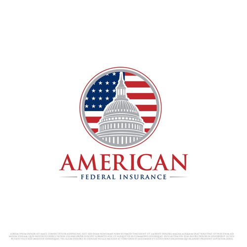 American flag logo with the title 'American Federal Insurance'