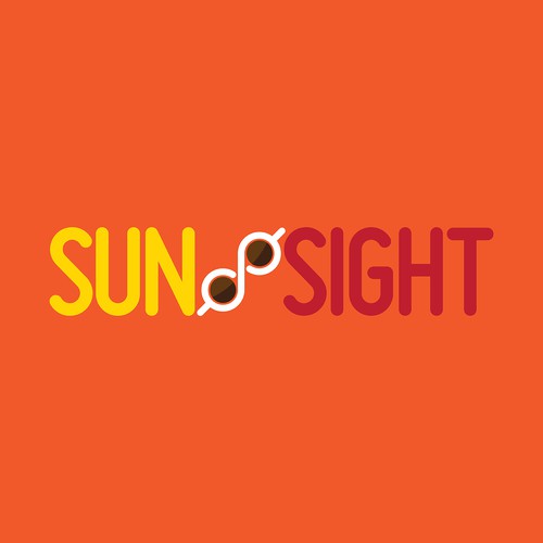 Sunglasses logo with the title 'Create the next logo for Sun and Sight or Sun & Sight'