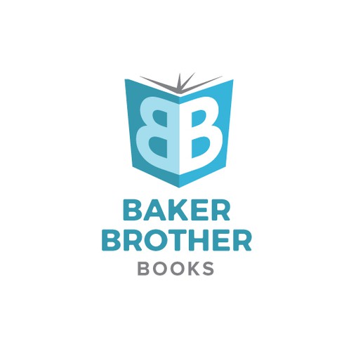 Page design with the title 'Logo for young brothers book company'