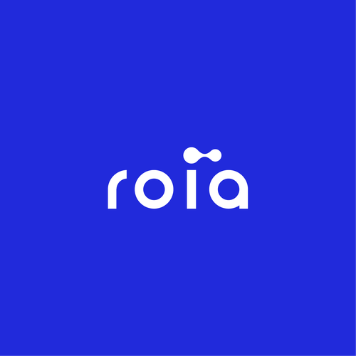 Collaboration logo with the title 'roia'