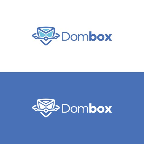 Email logo with the title 'Logo for mail service'