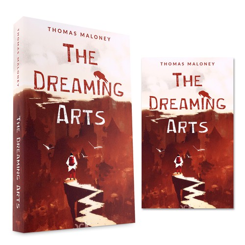 Motivational book cover with the title 'The Dreaming Arts'