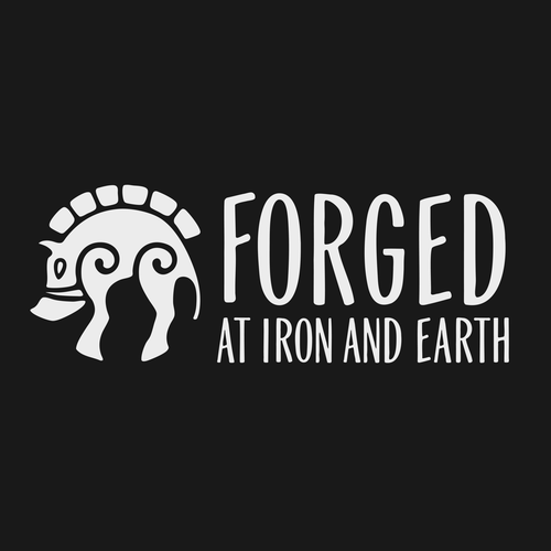Strength logo with the title 'Bold logo for a training business focused on raw strength '