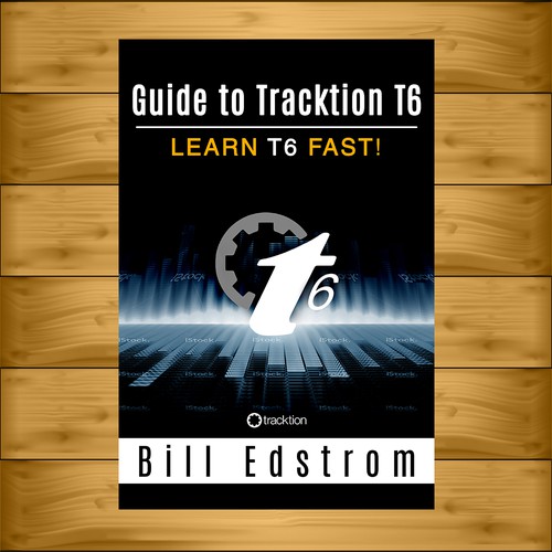 Attractive book cover with the title 'Abstract Ebook Cover Concept for Audio Software Reference Book'