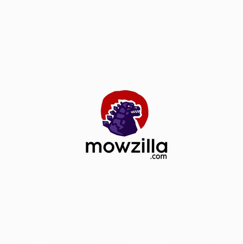 Godzilla design with the title 'godzilla'