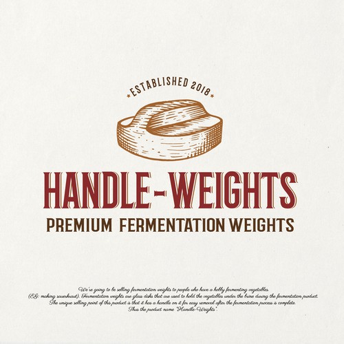 Weight logo with the title 'Handle Weights'