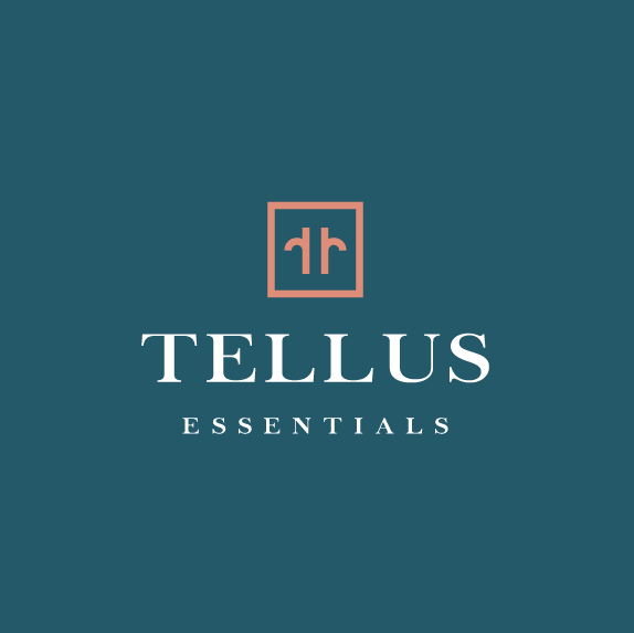 T logo with the title 'Tellus Essentials'