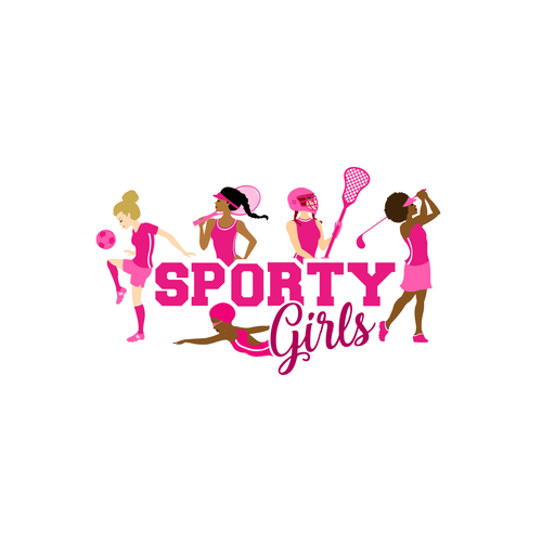 girly sports logos