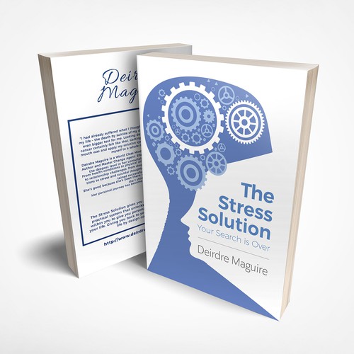 Silhouette book cover with the title 'Book Cover with Silhoutte'