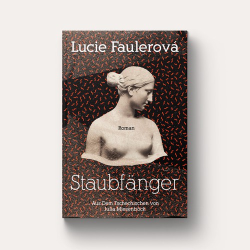 Roman design with the title 'Book Cover Design'