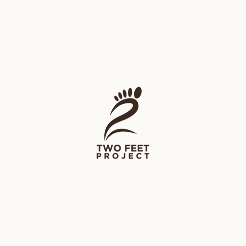 Foot logo with the title 'Two Feet Project'