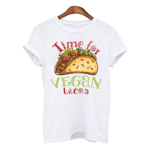 Vegetarian t-shirt with the title 'Funky T-shirt '