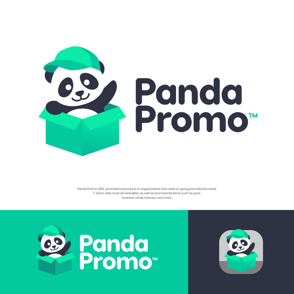 Cute brand with the title 'Panda Promo'