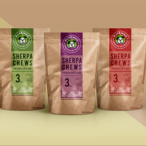 Animal packaging with the title 'Who is a good boy? V.2'