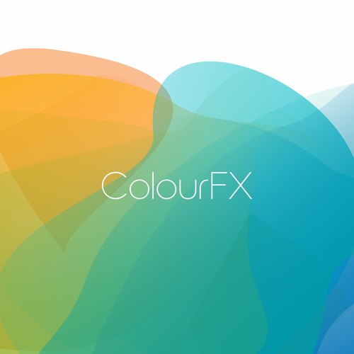 Warm design with the title 'Logo for ColourFX'
