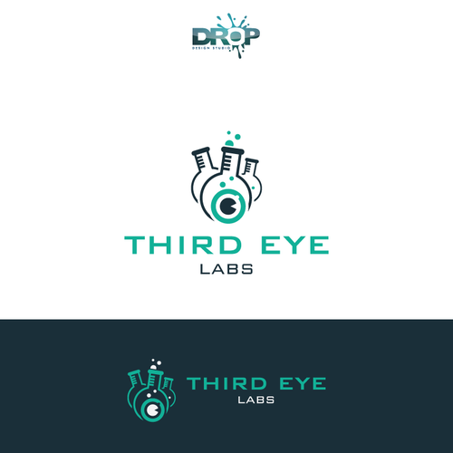 Computer logo with the title 'Create the captivating logo for 3rd Eye Labs'