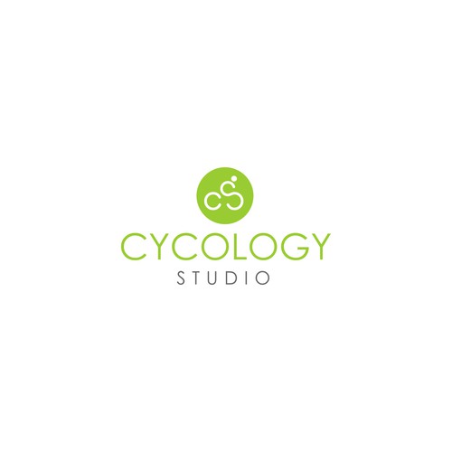 Cycling logo with the title 'cycology studio'