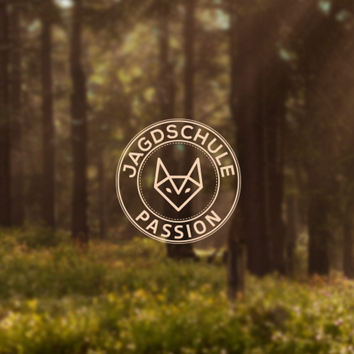 Passion design with the title 'Modern, abstract logo for hunting school.'