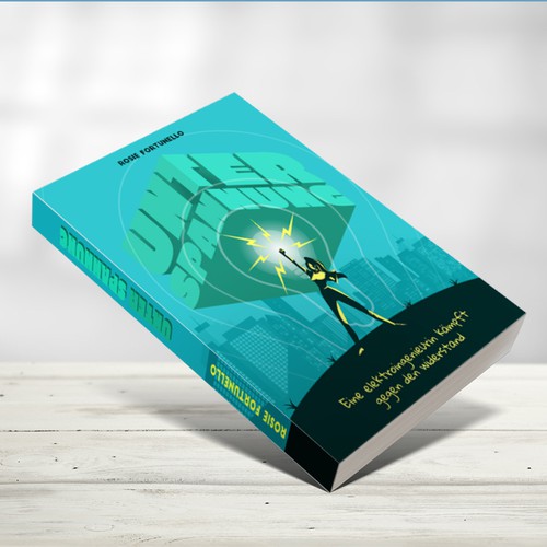 German book cover with the title 'Book Cover - Unter Spannung'