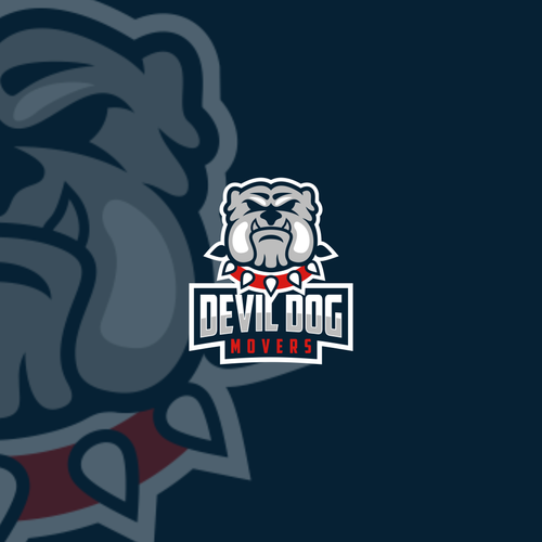 Sports brand with the title 'Devil dog movers'