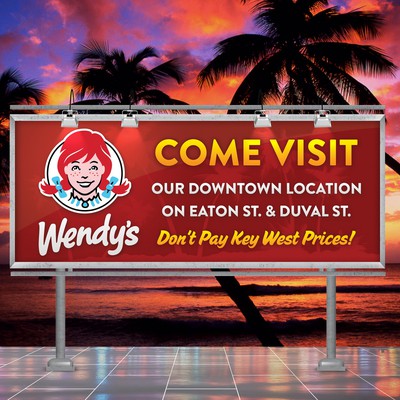 Wendy's Downtown Banner