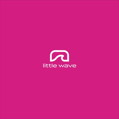 Single design with the title 'Logo for little wave project'