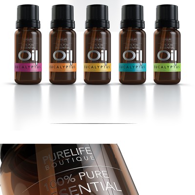 Essential Oils - Label Design