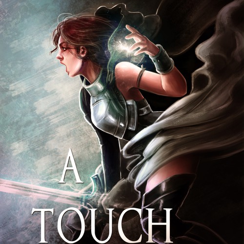 Art book cover with the title 'A Touch of Magic'