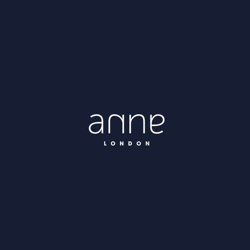 Symmetrical design with the title 'Anne logo'