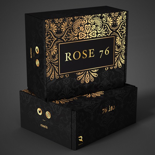 Gift box design with the title 'For Creative Package Designer'