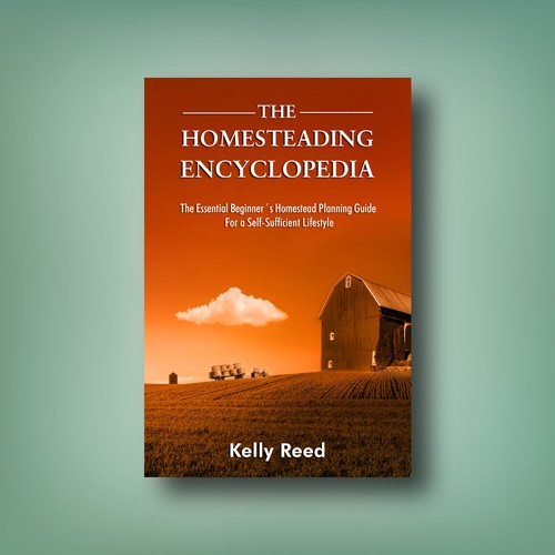 Food book cover with the title 'Book cover design'