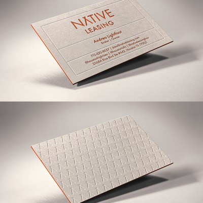 B Card Design For Native Leasing
