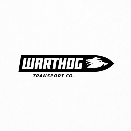 Logistics logo with the title 'Transport Company'