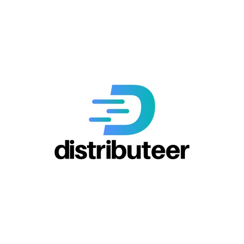Currency design with the title 'Logo for Distributeer.com'