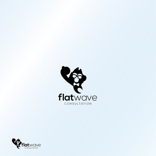 Improvement logo with the title 'playful geek monkey mascot'