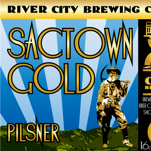 Beer can design with the title 'Beer Can Design'