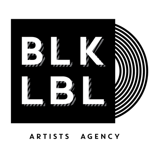 Music production logo with the title 'Music Agency Logo'