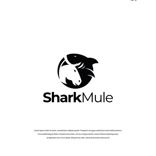 Donkey logo with the title 'SharkMule'